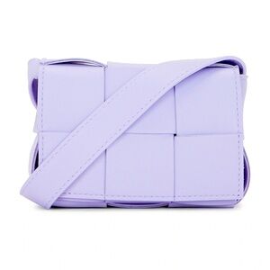 Bottega Veneta Mini Candy Cassette Bag Crossbody Handbag Purple/Lilac
